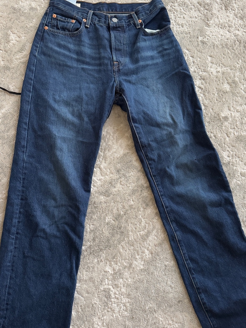 Levi's 501 90’s Women's Dark Blue Straight Leg Jeans